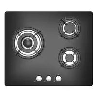 Sauber SECGB05 Negro Integrado 60 cm Encimera de gas 3 zona(s)
