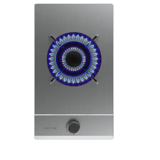 Cecotec Bolero Squad G 1200S Acero inoxidable Integrado 29 cm Encimera de gas 1 z