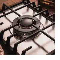 Cecotec Bolero Squad G 1200F Inox Acero inoxidable Integrado 29 cm Encimera de ga