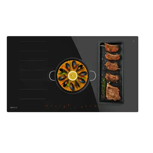 Cecotec Bolero Squad I 5600 FullFlex90 Negro Integrado 90 cm Sin placa de inducci