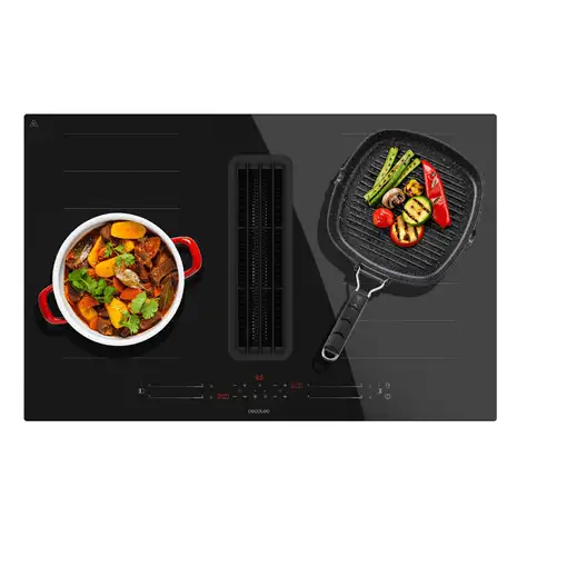 Cecotec Bolero Squad IH 4800 TotalFlex80 Negro Integrado 80 cm Con placa de induc