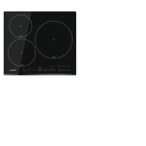 CATA INSB 6003E2 BK Negro Integrado 59 cm Con placa de inducción 3 zona(s)