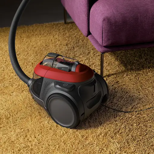 Aspiradora cilíndrica Secar 700 W Sin bolsa AL61C2CR 1,6 L AEG