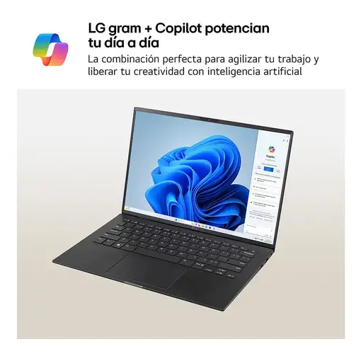LG Gram 14Z90S Intel Core Ultra 7 155H Portátil 35,6 cm (14'') WUXGA 16 GB LPDDR5-