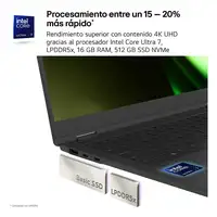 LG Gram 14Z90S Intel Core Ultra 7 155H Portátil 35,6 cm (14'') WUXGA 16 GB LPDDR5-