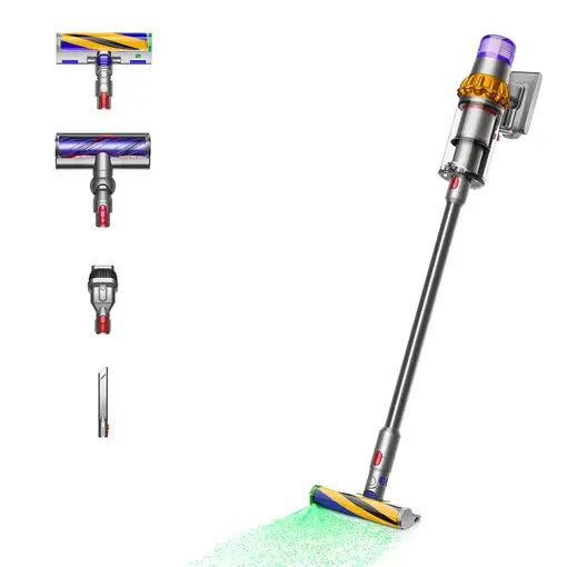 Dyson V15 Detect Absolute Aspiradora escoba 2 en 1 Batería Secar Sin bolsa 0,76 L