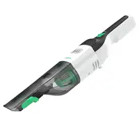Black & Decker REVHV8C-QW aspiradora de mano Negro, Blanco Sin bolsa