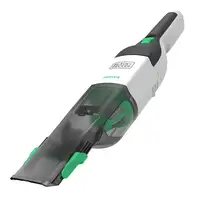 Black & Decker REVHV8C-QW aspiradora de mano Negro, Blanco Sin bolsa