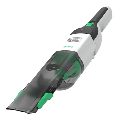Black & Decker REVHV8C-QW aspiradora de mano Negro, Blanco Sin bolsa