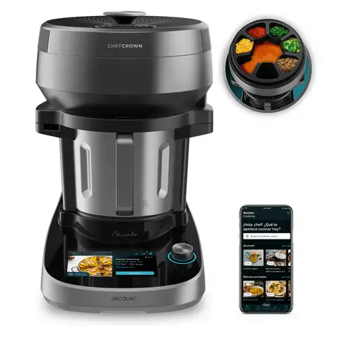 Cecotec Mambo CooKing Unique 2200 W 4,5 L Negro