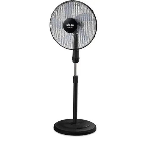 Ventiladores pie/suelo Negro UFESA Ventiladores pie/suelo Negro UFESA
