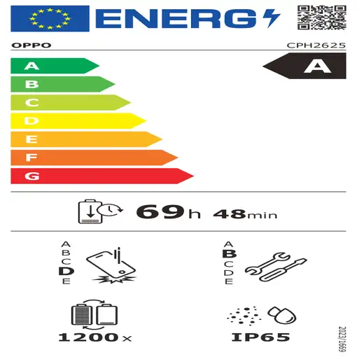 Smartphone OPPO Reno12 5G(6.7'') 256GB/12GB RAM plateado OPPO