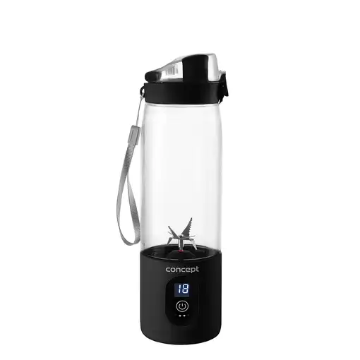 Concept SM4001 licuadora 0,58 L Batidora de vaso portátil 315 W Negro, Acero inox
