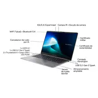 ASUS ExpertBook P5 P5405CSA-NZ0341X-Ordenador Portátil14'' WQXGA  Intel Core Ultra7