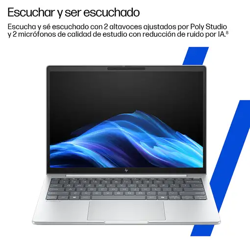 HP EliteBook 8 G1i Intel Core Ultra 5 225H Portátil 35,6 cm (14") WUXGA 16 GB DDR