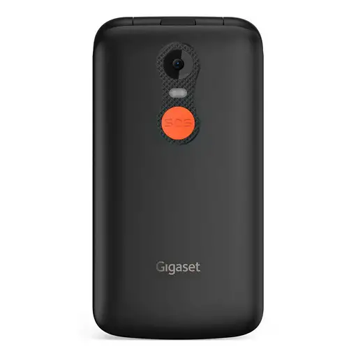 Gigaset GL595 7,11 cm (2.8") 114 g Negro Teléfono para personas mayores