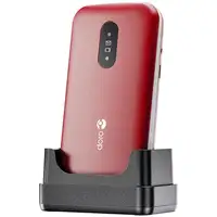 Doro 2820 7,11 cm (2.8") 116,9 g Rojo, Blanco Teléfono básico