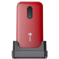 Doro 2820 7,11 cm (2.8") 116,9 g Rojo, Blanco Teléfono básico