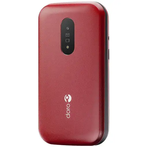 Doro 2820 7,11 cm (2.8") 116,9 g Rojo, Blanco Teléfono básico