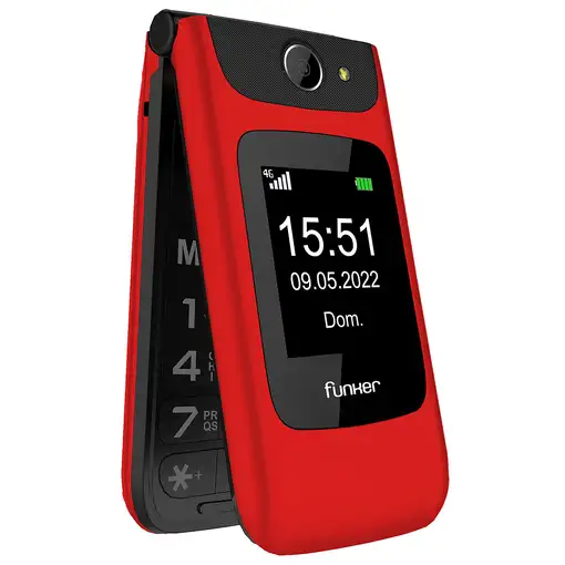 Telefonía móvil 48MB + Rojo FUNKER