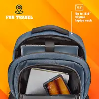 Mochila monray sacks charter para portÁtiles hasta 15.6' azul