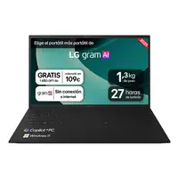 LG Gram 15Z80T-G.AS58B ordenador portatil Copilot+ PC AMD Ryzen AI 5 340 Portátil