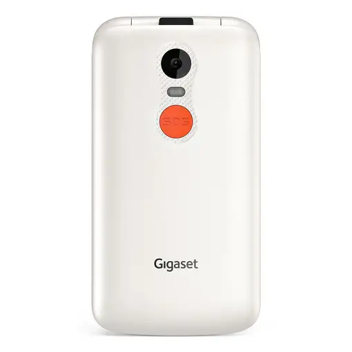 Gigaset GL595 7,11 cm (2.8") 114 g Blanco Teléfono para personas mayores