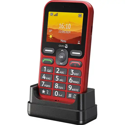 Doro Leva L10 6,1 cm (2.4") 120,7 g Rojo Característica del teléfono