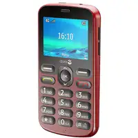 Doro 1880 6,1 cm (2.4") 113,7 g Rojo Teléfono básico