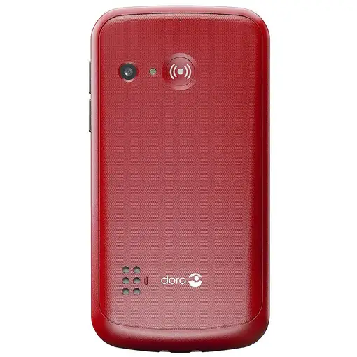 Doro 1880 6,1 cm (2.4") 113,7 g Rojo Teléfono básico