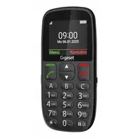 Gigaset GL395 5,59 cm (2.2") 90 g Negro Teléfono para personas mayores