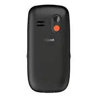Gigaset GL395 5,59 cm (2.2") 90 g Negro Teléfono para personas mayores
