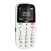 Gigaset GL395 5,59 cm (2.2") 90 g Blanco Teléfono para personas mayores