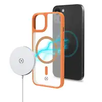 Celly Magmatt funda para teléfono móvil 15,5 cm (6.1\) Transparente, Amarillo