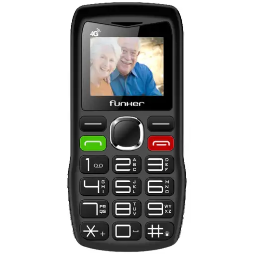 Telefonía móvil 48MB + Negro FUNKER