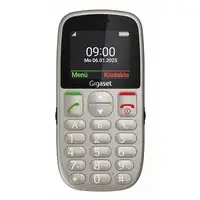 Gigaset GL395 5,59 cm (2.2") 90 g Gris Teléfono para personas mayores