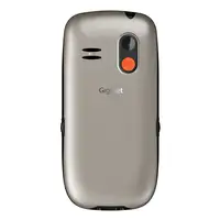 Gigaset GL395 5,59 cm (2.2") 90 g Gris Teléfono para personas mayores