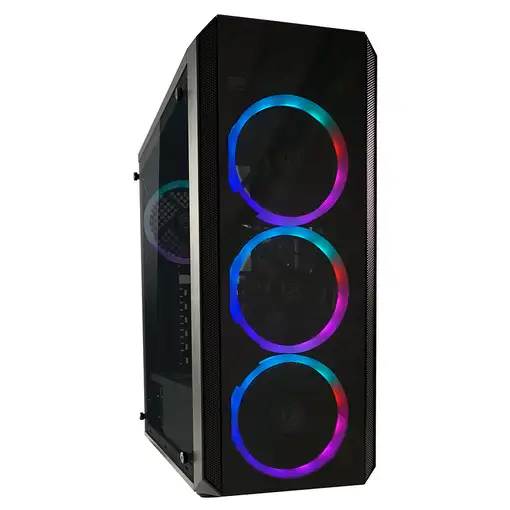 LC-Power Gaming 703B - Quad-Luxx Midi Tower Negro