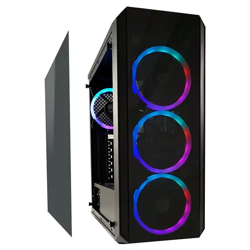 LC-Power Gaming 703B - Quad-Luxx Midi Tower Negro