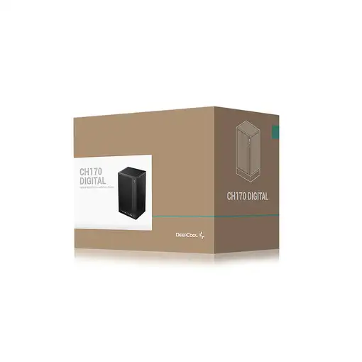 DeepCool R-CH170-BKNPI0D-G-1 carcasa de ordenador Torre Negro