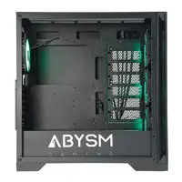 ABYSM Danube Mura BX300 Black ARGB Torre Negro