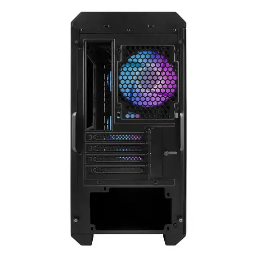 GENESIS Irid 503 ARGB Micro Torre Negro, Transparente