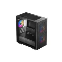 DeepCool MATREXX 40 3 Fans Led Tricolor Cristal Templado Lateral