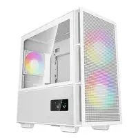 DeepCool R-CH360-WHAPE3D-G-1 carcasa de ordenador Micro Torre Blanco