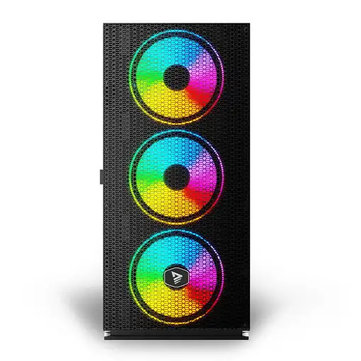 Savio SAVGC-RAPTORX1 carcasa de ordenador Midi Tower Negro