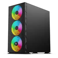 Savio SAVGC-RAPTORX1 carcasa de ordenador Midi Tower Negro