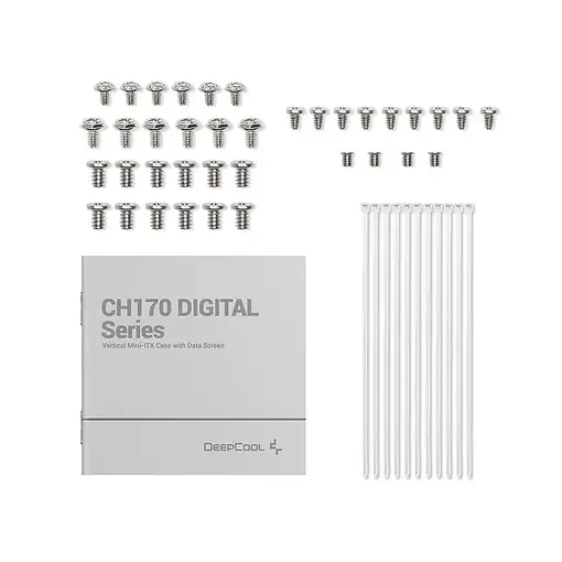 DeepCool R-CH170-WHNPI0D-G-1 carcasa de ordenador Torre Blanco