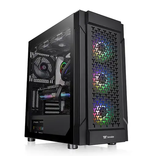 Thermaltake Versa T27 TG ARGB Midi Tower Negro