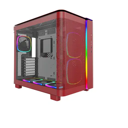 Montech KING 95 PRO Midi Tower Rojo