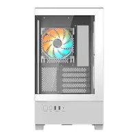 GIGABYTE C201 PANORAMIC ICE Caja para PC – Torre media, m-ATX, compatible con radi